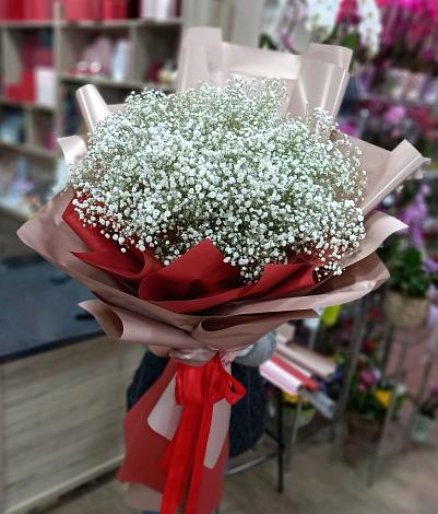 Букет цветов из: Гипсофила в Растуново