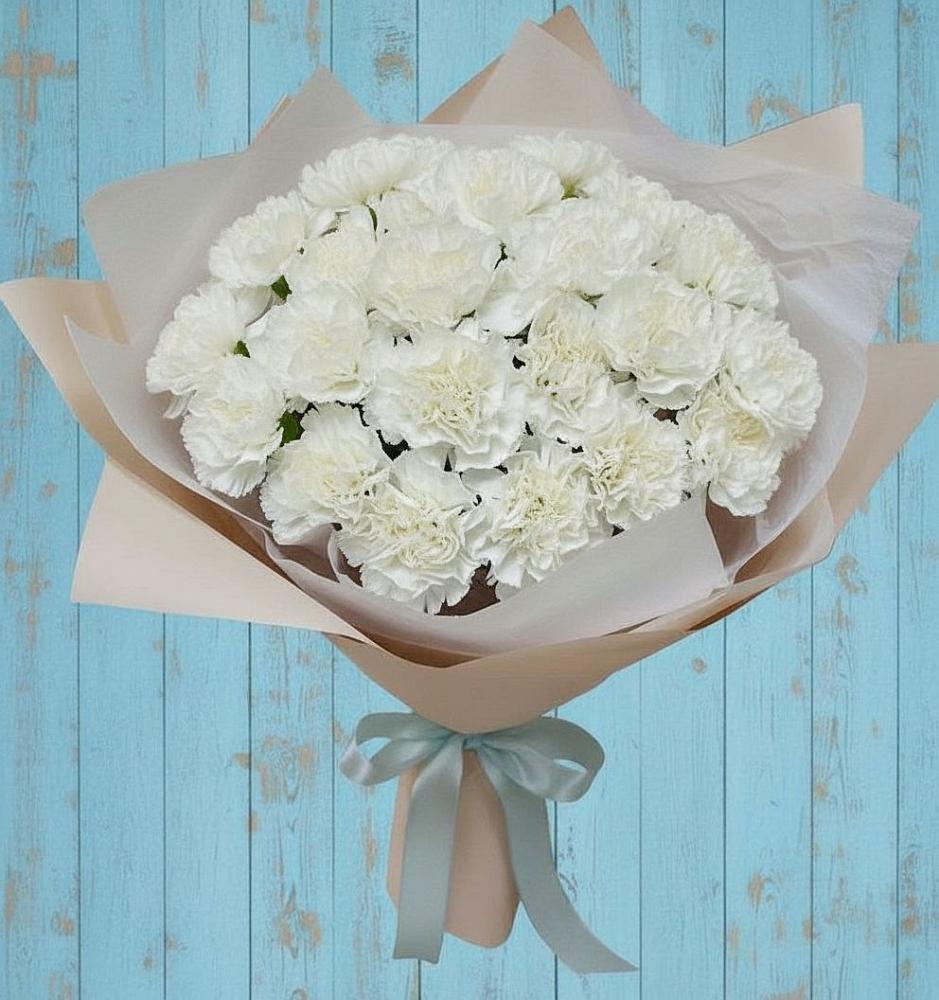 Букет цветов из: Гвоздики в Растуново