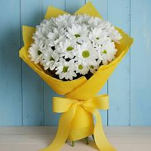 Букет цветов из:  Хризантемы #REPLACE_PRED# Растуново