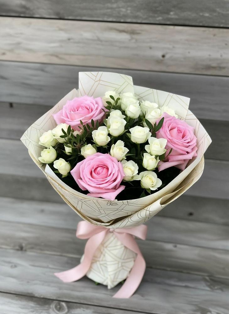 Букет цветов из: Розы в Растуново