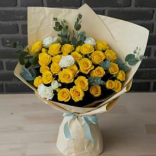 Букет цветов из:  Розы в Растуново