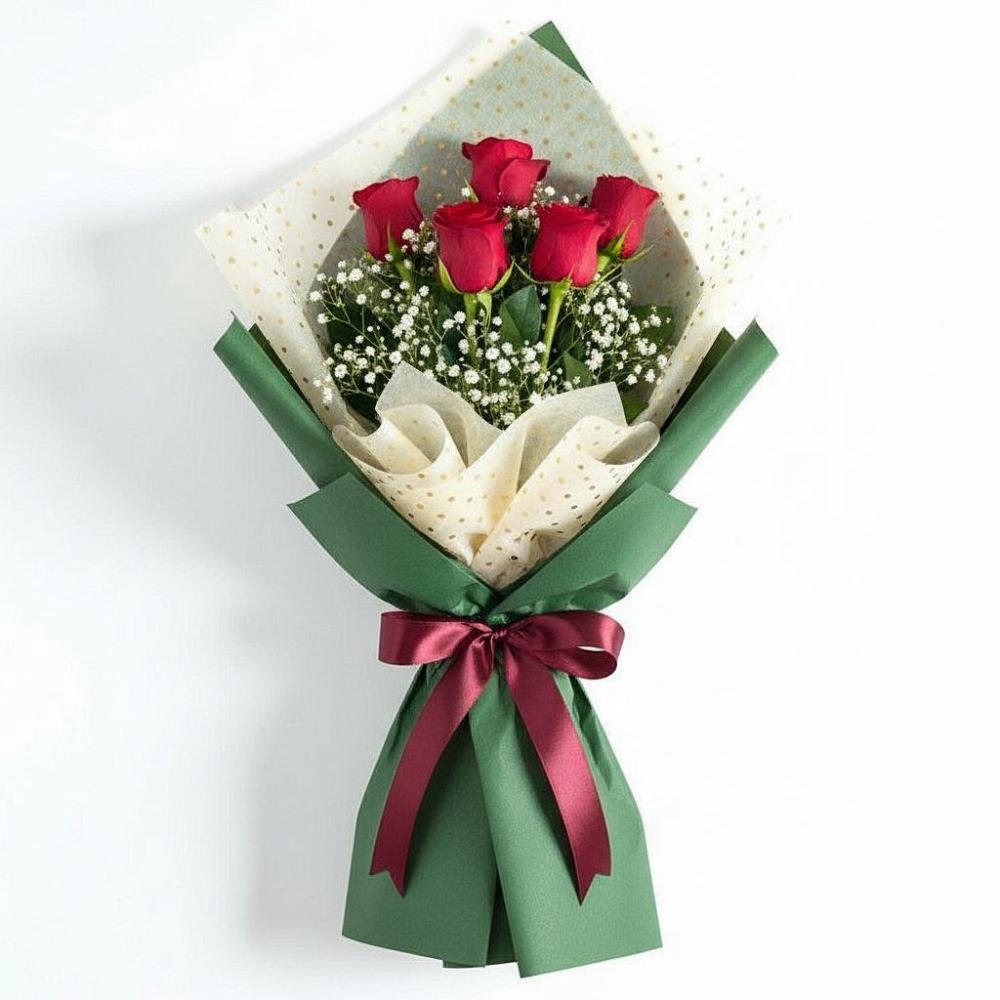 Букет цветов из: Розы в Растуново