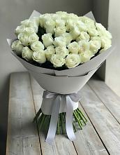 Букет 35 Белых роз в Растуново