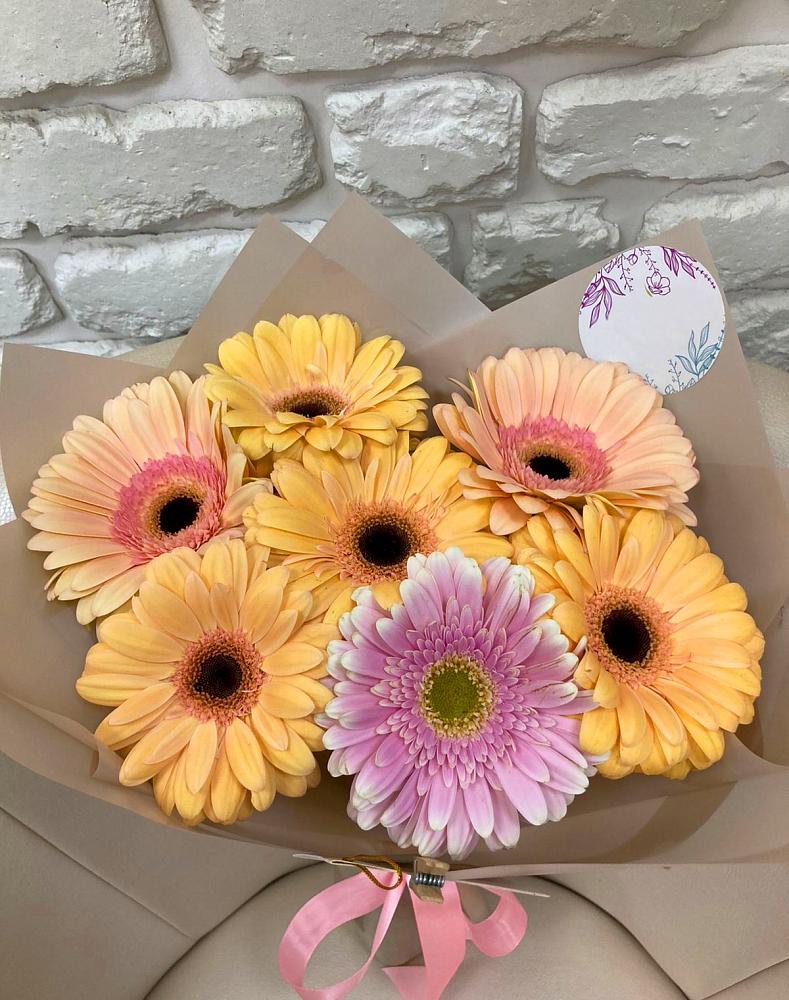Букет цветов из: Герберы в Растуново