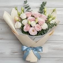 Букет цветов из:  Лизиантусы в Растуново