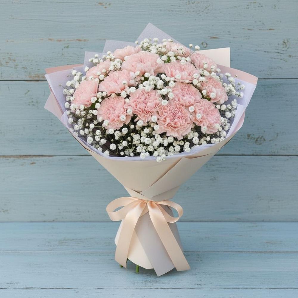 Букет цветов из: Гвоздики в Растуново