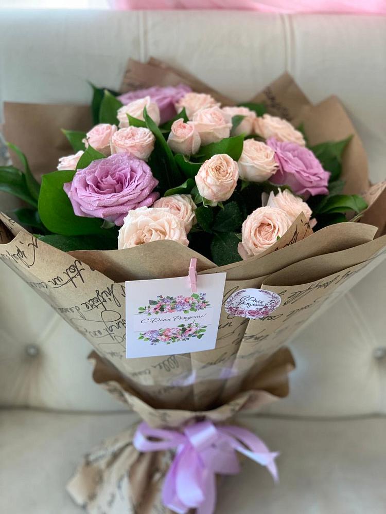 Букет цветов из: Розы в Растуново