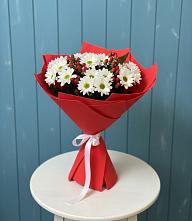 Букет цветов из:  Хризантемы #REPLACE_PRED# Растуново
