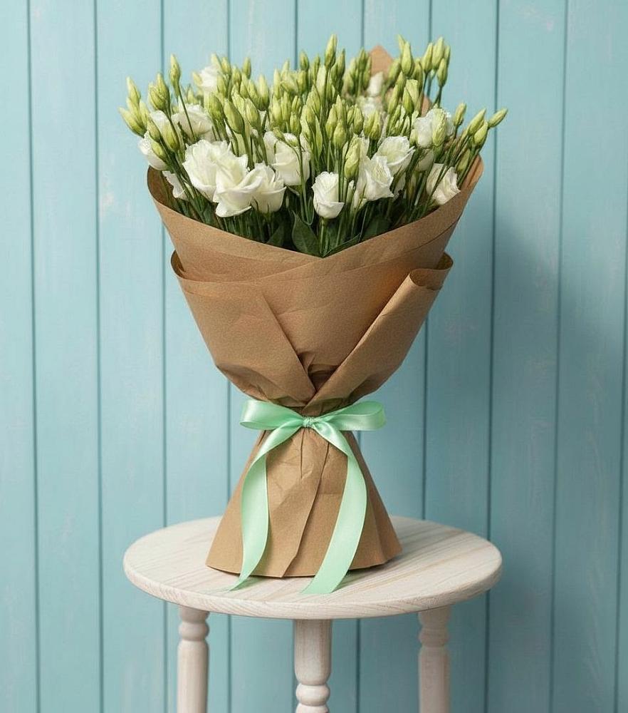 Букет цветов из: Лизиантусы в Растуново