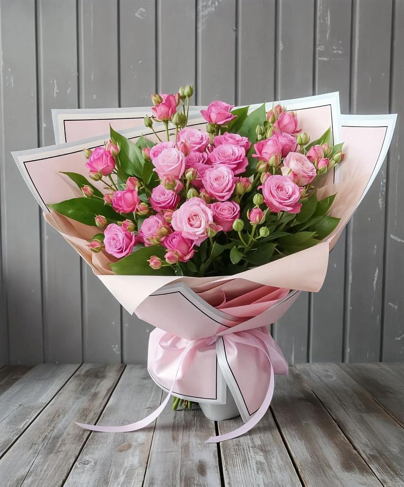 Букет Розовый кустик в Растуново
