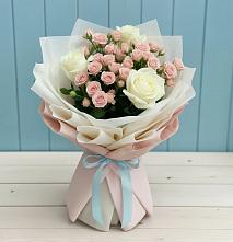 Букет цветов из:  Розы в Растуново
