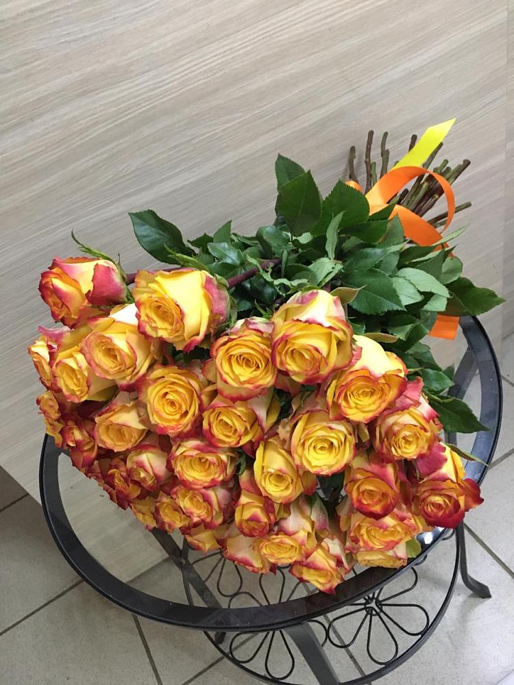 Букет Желтые розы в Растуново