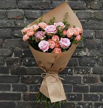 Букет цветов из:  Розы в Растуново