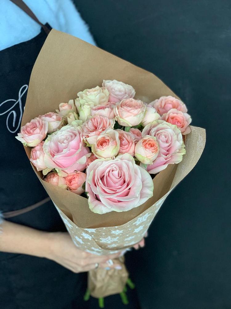 Букет цветов из: Хризантемы и Розы в Растуново