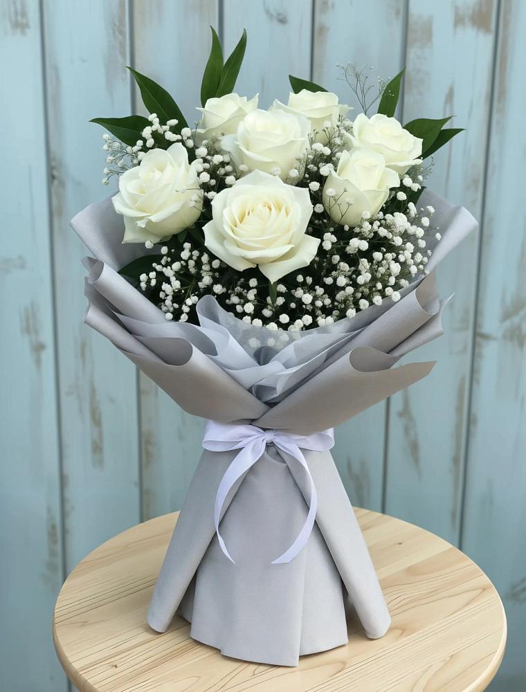 Букет цветов из: Розы в Растуново