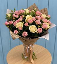 Букет цветов из:  Розы в Растуново