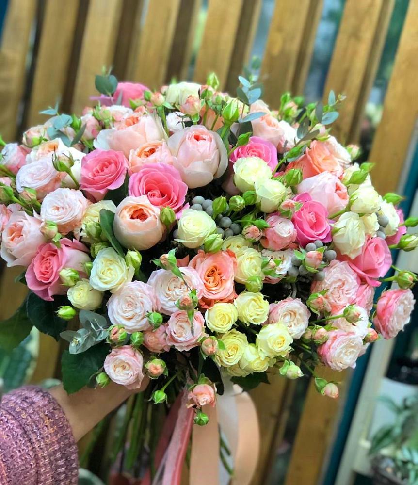 Букет цветов из: Розы в Растуново