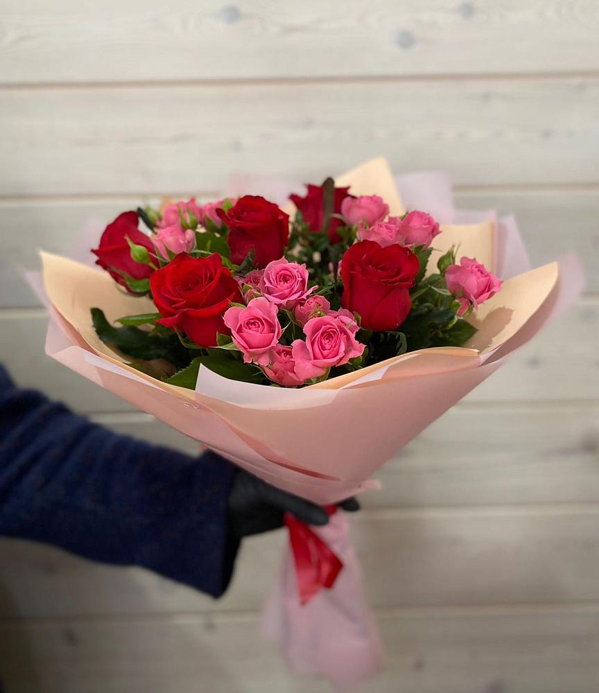 Букет цветов из: Розы в Растуново