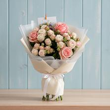 Букет цветов из:  Розы в Растуново