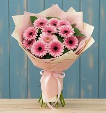 Букет цветов из:  Герберы в Растуново