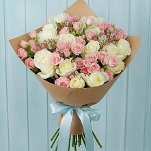 Букет цветов из:  Розы в Растуново