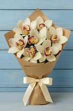 Букет цветов из:  Орхидеи и Розы в Растуново