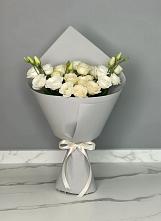 Букет цветов из:  Розы и Лизиантусы #REPLACE_PRED# Растуново